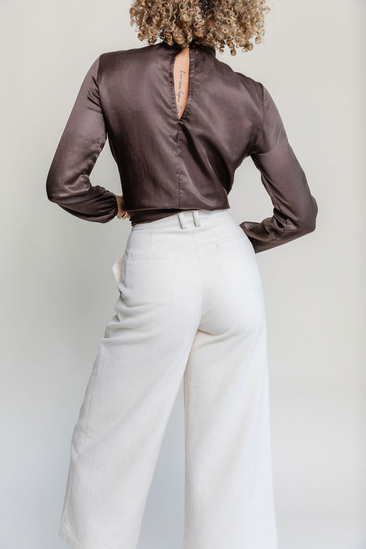 7115 by Szeki Wide-Legged Trouser